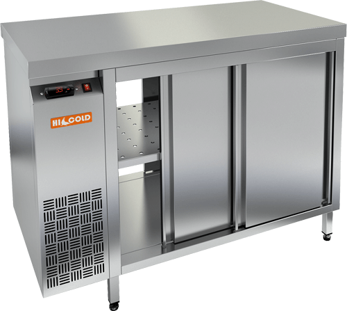 СТОЛ С ТЕПЛОВЫМ ШКАФОМ HICOLD TS T 12 GN O