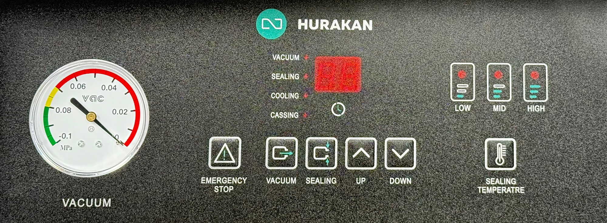 УПАКОВЩИК ВАКУУМНЫЙ HURAKAN HKN-VAC400E