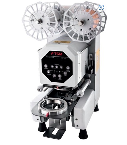 ЗАПАЙЩИК ДЛЯ СТАКАНОВ TURBO SEALING MACHINE TSM-Q8-90/95 БЕЛЫЙ