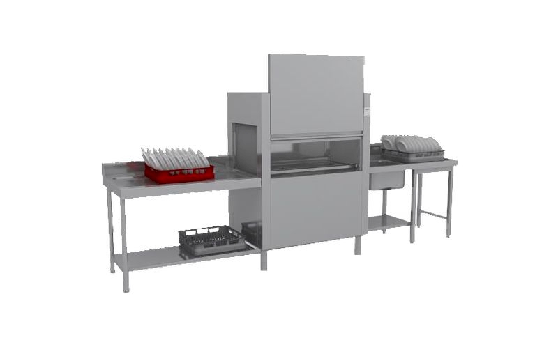 МАШИНА ПОСУДОМОЕЧНАЯ КОНВЕЙЕРНАЯ APACH CHEF LINE LTIT120 WR Х П/Л