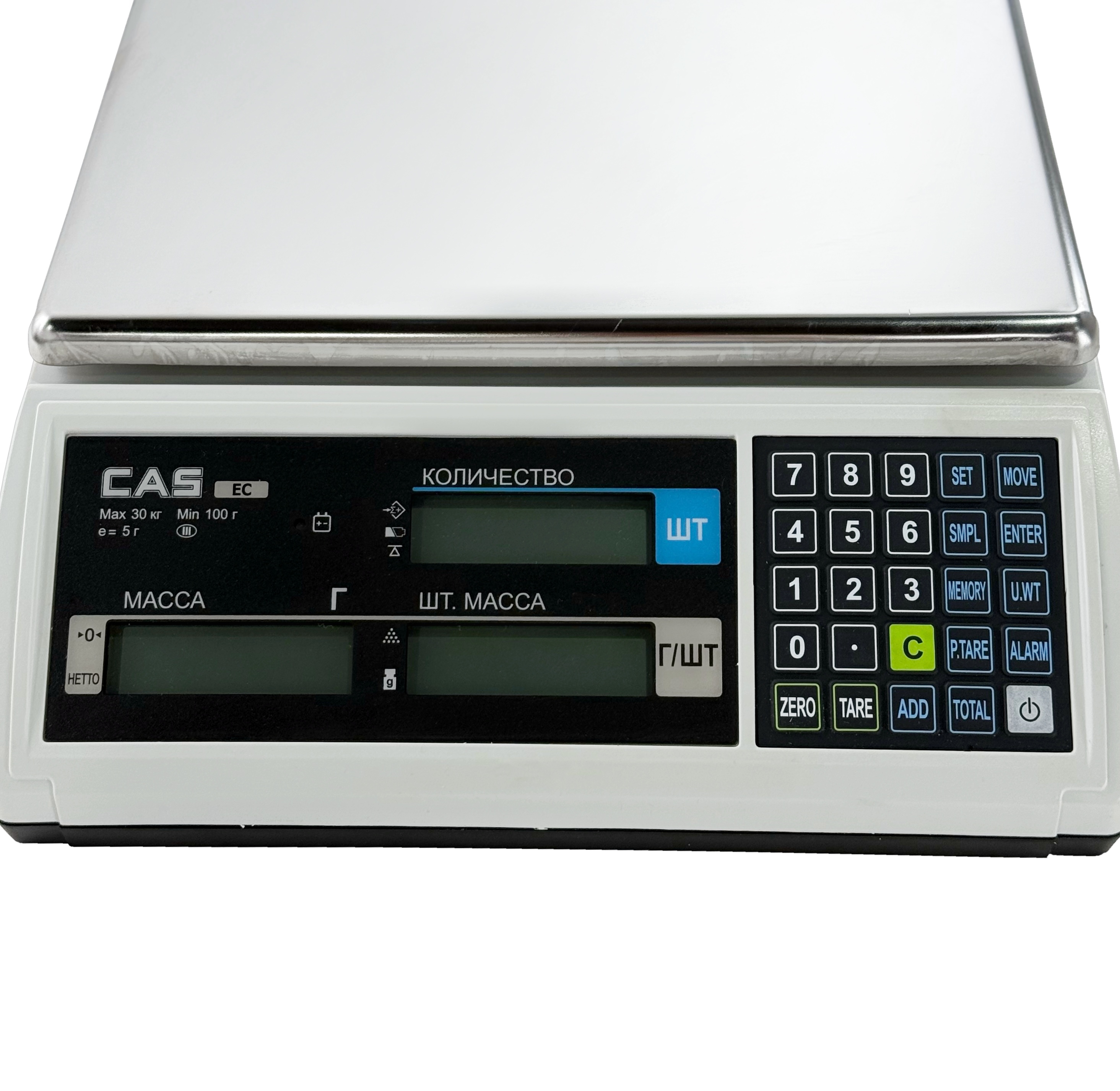 ВЕСЫ ЭЛ.ПОРЦИОННЫЕ CAS EC-30