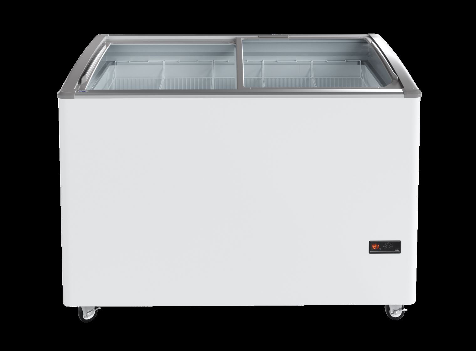 ЛАРЬ МОРОЗИЛЬНЫЙ HAIER SD-416AE ГНУТОЕ СТЕКЛО
