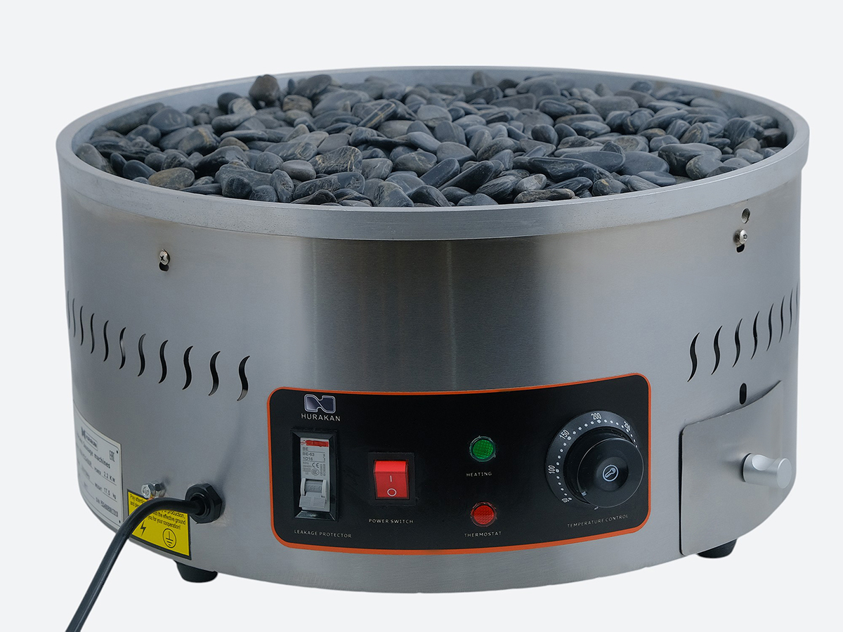 ГРИЛЬ ГАЛЕЧНЫЙ HURAKAN HKN-PEG480R