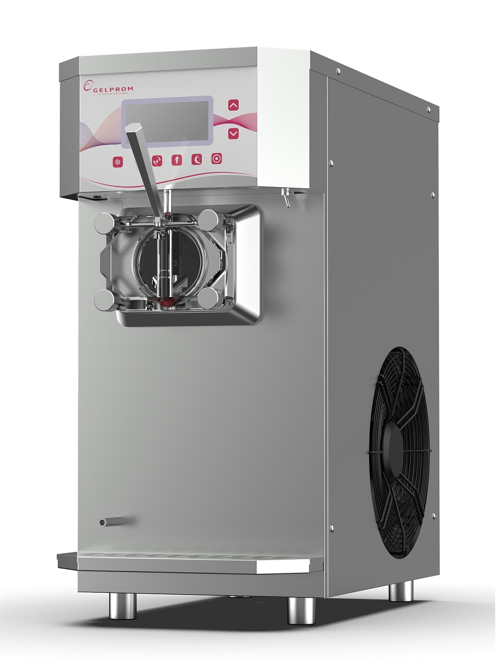 ФРИЗЕР ДЛЯ МОРОЖЕНОГО GELPROM GP100PRO-AP-SP, ПАСТЕРИЗАЦИЯ, ПОМПА