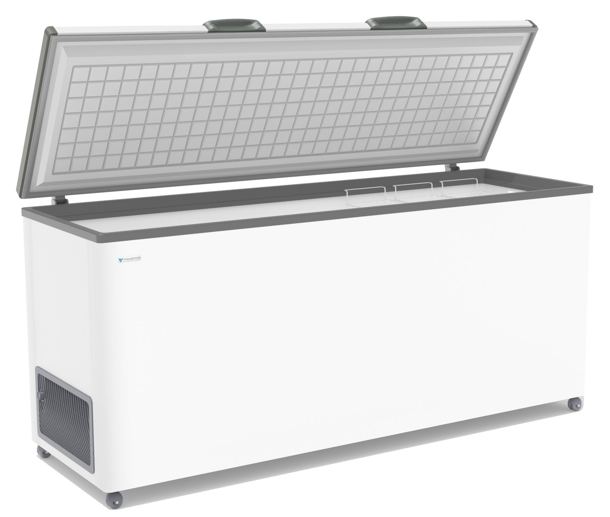 ЛАРЬ МОРОЗИЛЬНЫЙ FROSTOR F 700 S БЕЛЫЙ (СЕРАЯ РАМКА) STANDART (ПРОПАН)