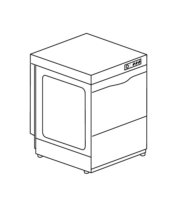 МАШИНА СТАКАНОМОЕЧНАЯ DIHR GS 40 LS+DDE
